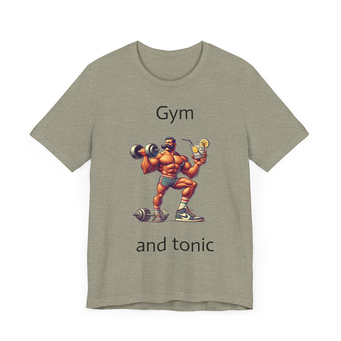 Gym and tonic Unisex Jersey Short Sleeve Tee Gym and tonic