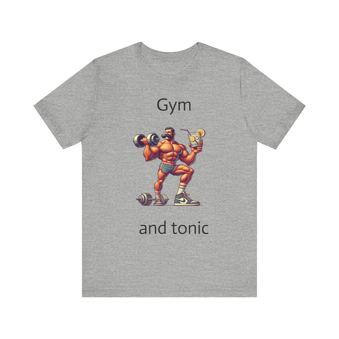 Gym and tonic Unisex Jersey Short Sleeve Tee Gym and tonic