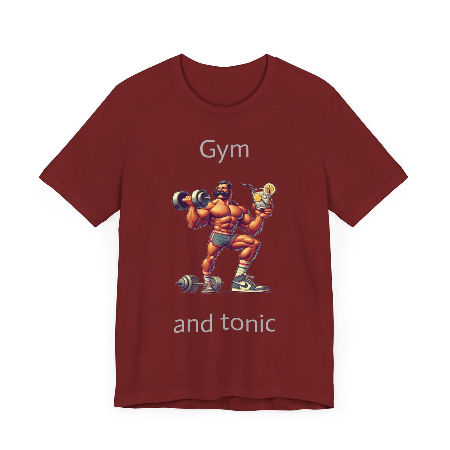 Gym and tonic Unisex Jersey Short Sleeve Tee Gym and tonic