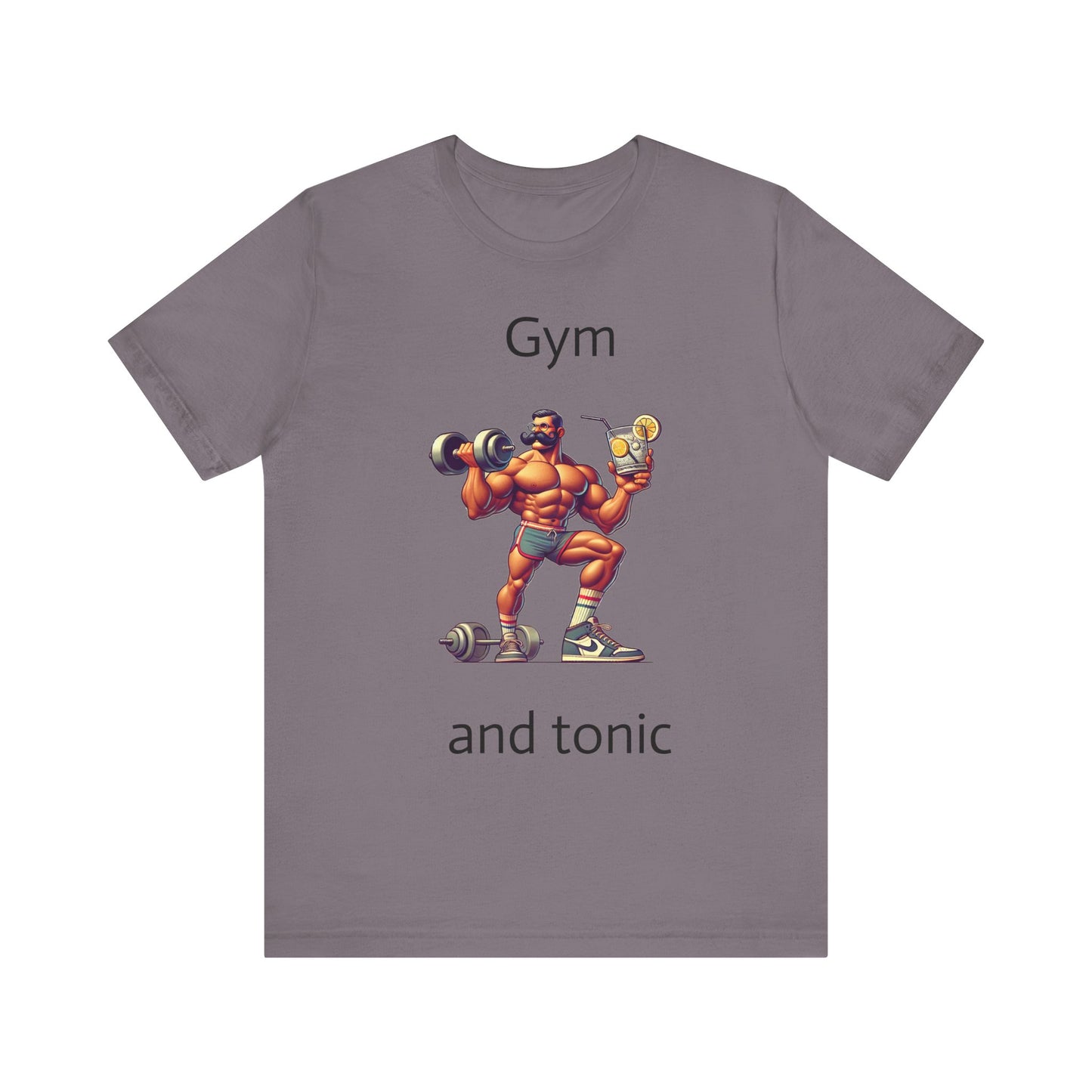 Gym and tonic Unisex Jersey Short Sleeve Tee Gym and tonic