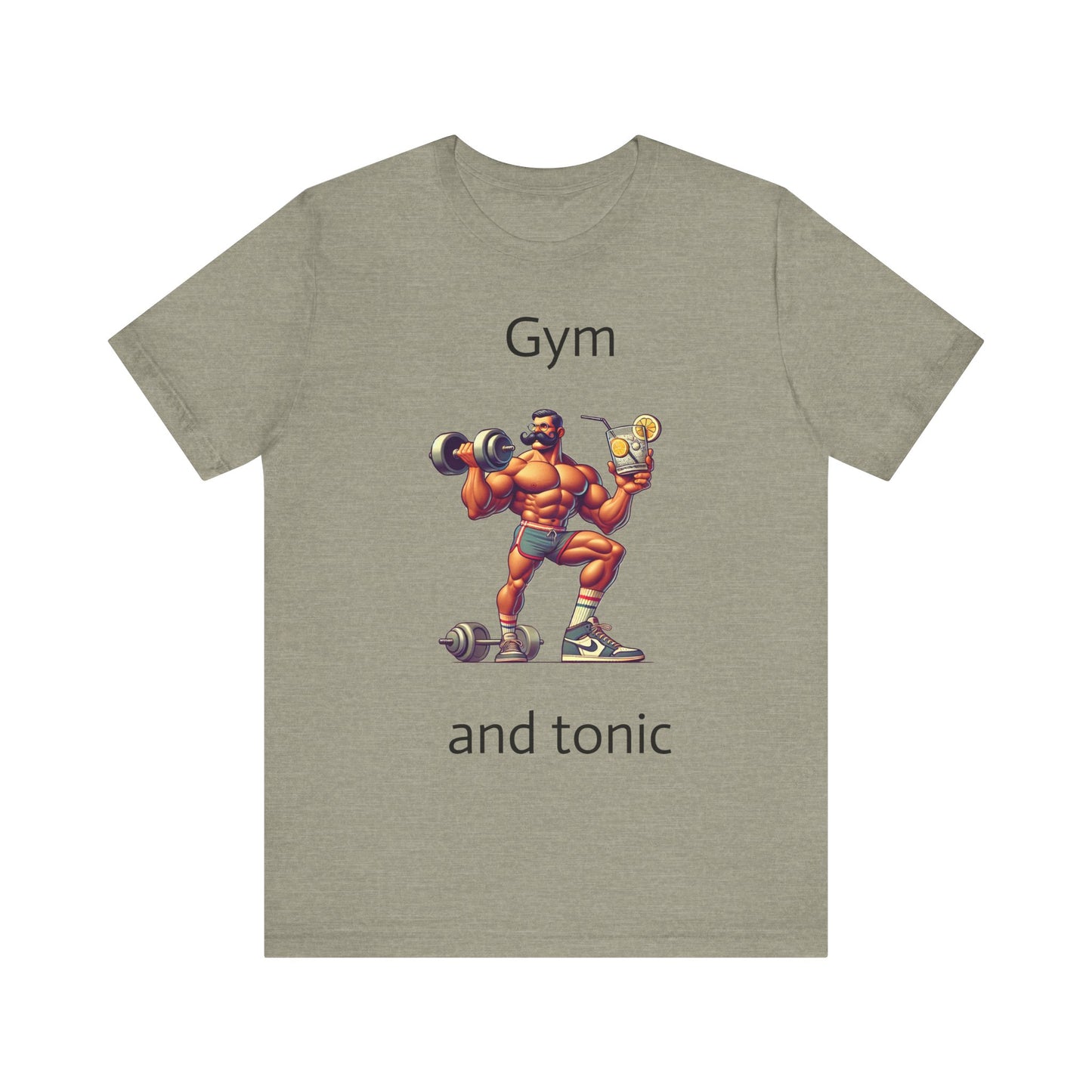 Gym and tonic Unisex Jersey Short Sleeve Tee Gym and tonic