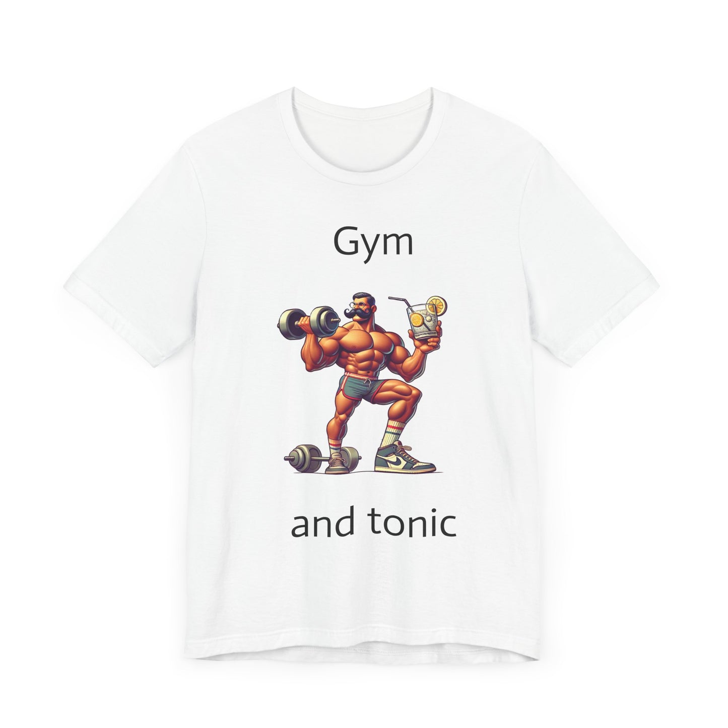 Gym and tonic Unisex Jersey Short Sleeve Tee Gym and tonic