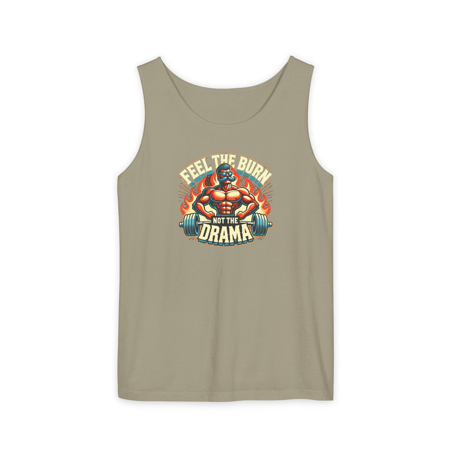 feel the burn not the drama Unisex Tank Top