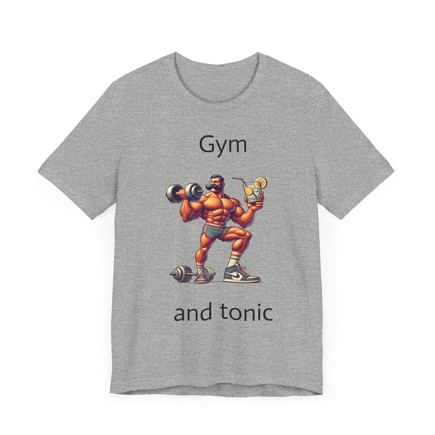 Gym and tonic Unisex Jersey Short Sleeve Tee Gym and tonic